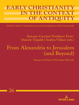 cover image of From Alexandria to Jerusalem (and Beyond)